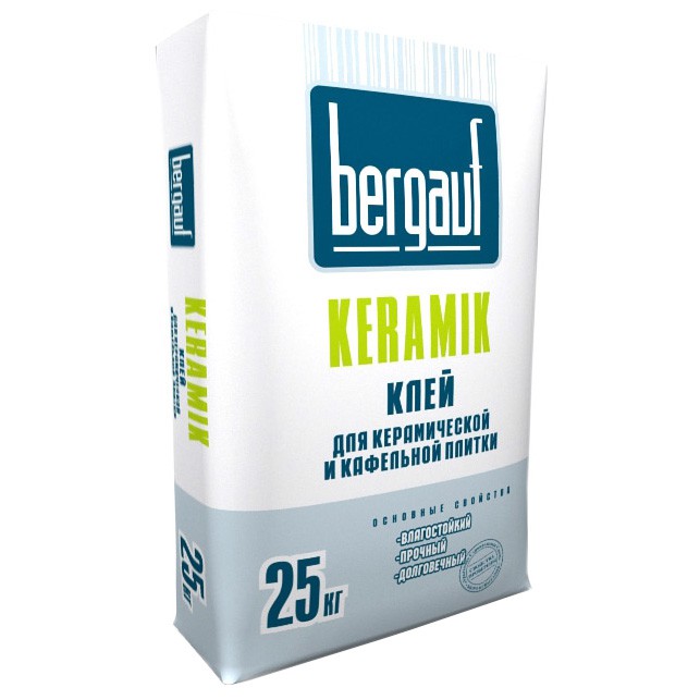 Клей для плитки Bergauf